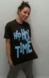 Camiseta Hip Hop Time - Marrón 6 (106-116cm)